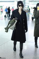 明星时尚皮手套,时尚皮手套演绎冬季潮流风尚